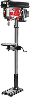 Stark Stationary Floor Drill Press Variable 16 Speed Stand | 220 to 3600 RPM | 11-Inch Swing Adjustable Height with Base