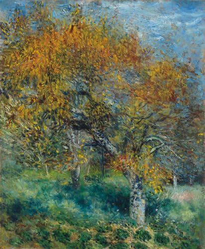Affiche toile Le Poirier Renoir art portrait portrait décoration murale