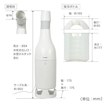 クーラーファン スポットクーラー 小型スリム 「USBスポットアイスファン」 冷たい風が出る「USBスポットアイスファン」【店舗キャンセル分