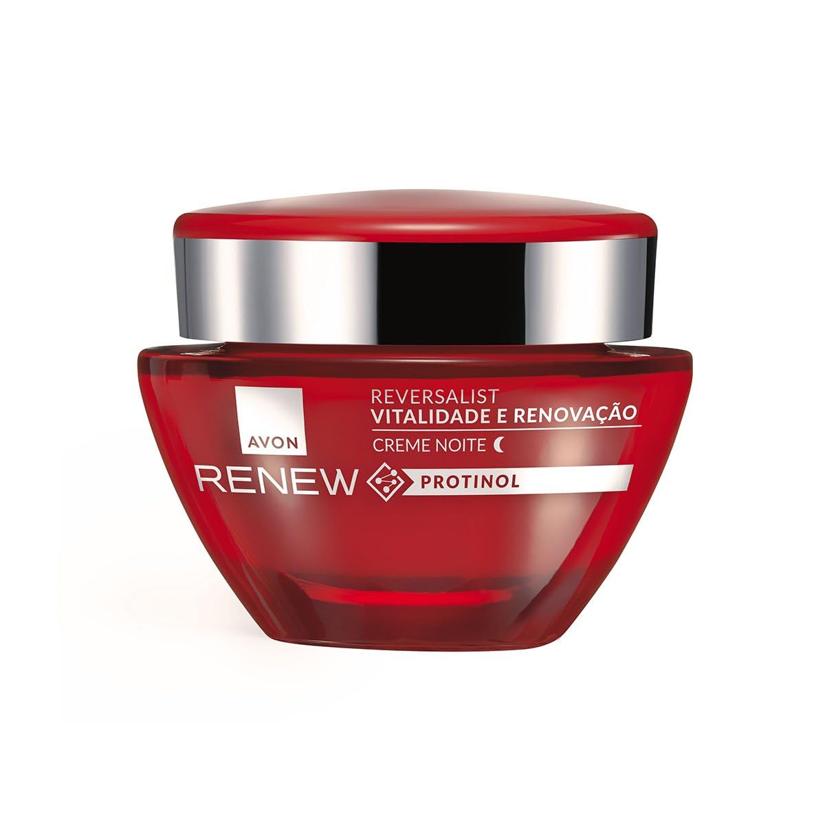 Kit com 2 uni Avon Creme Renew Anti-idade Reversalist noite 30+