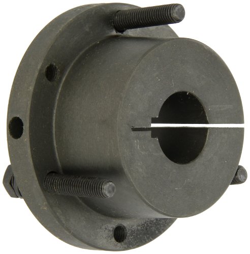 TB Woods Type SK SKM24MM Sure-Grip Bushing, Metric, 24 mm Bore, 71.4 mm OD, 47.6 mm Length, 791 lbs/in Torque, Standard Design, Standard Keyway