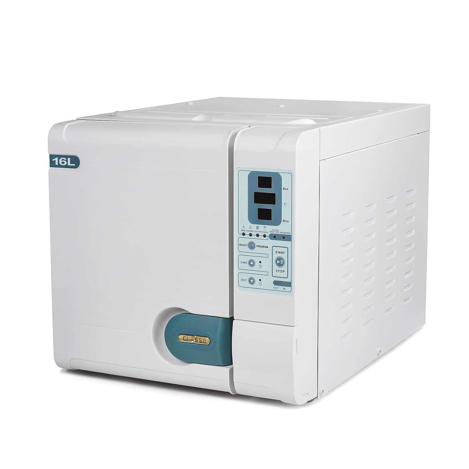 Getidy 16L/23L Labor Pre-Vakuum Dampfautoklav Sterilisator Klasse B mit trocknender Funktion JY-23 (16L)