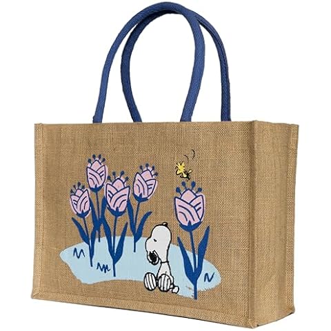 Sac Jute Snoopy Kanguru Cover