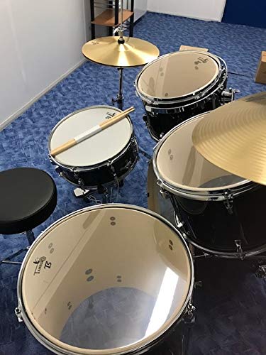 BATTERIA ACUSTICA COMPLETA DI HARDWARE E PIATTI E SGABELLO