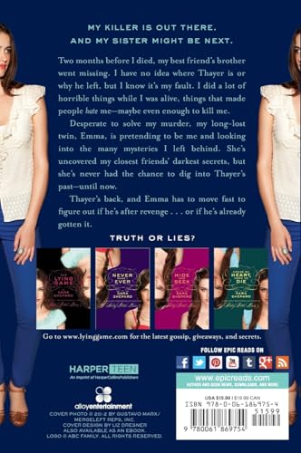 The Lying Game #3: Two Truths and a Lie: Foster teen Emma poses as her murdered twin Sutton, chasing killer secrets―until the vanished, vengeful Thayer returns. image 4