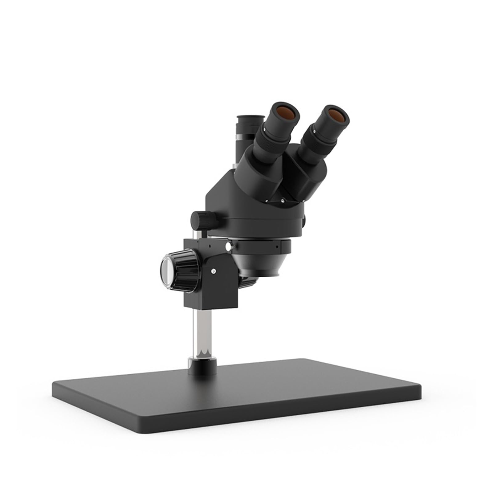 Microscopio, Microscopio Estéreo Trinocular De Plataforma Grande, 7-45 Veces, Zoom Continuo, Inspección Industrial Reparación Teléfonos Móviles