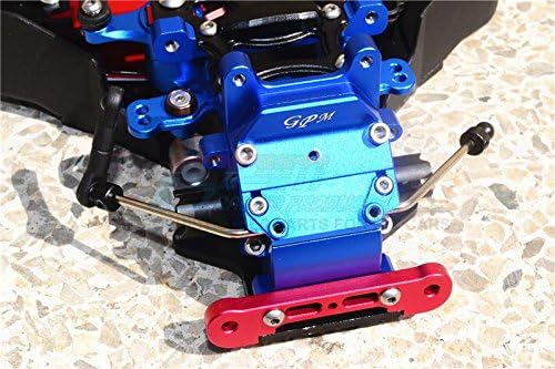 Aluminum Front Or Rear Gear Box for Arrma 1:8 KRATON/Outcast/Notorious/Typhon/Talion/KRATON V5 / Notorious V5 / 1:7 Infraction/Infraction V2 / Limitless/FIRETEAM / 1:10 SENTON - Red