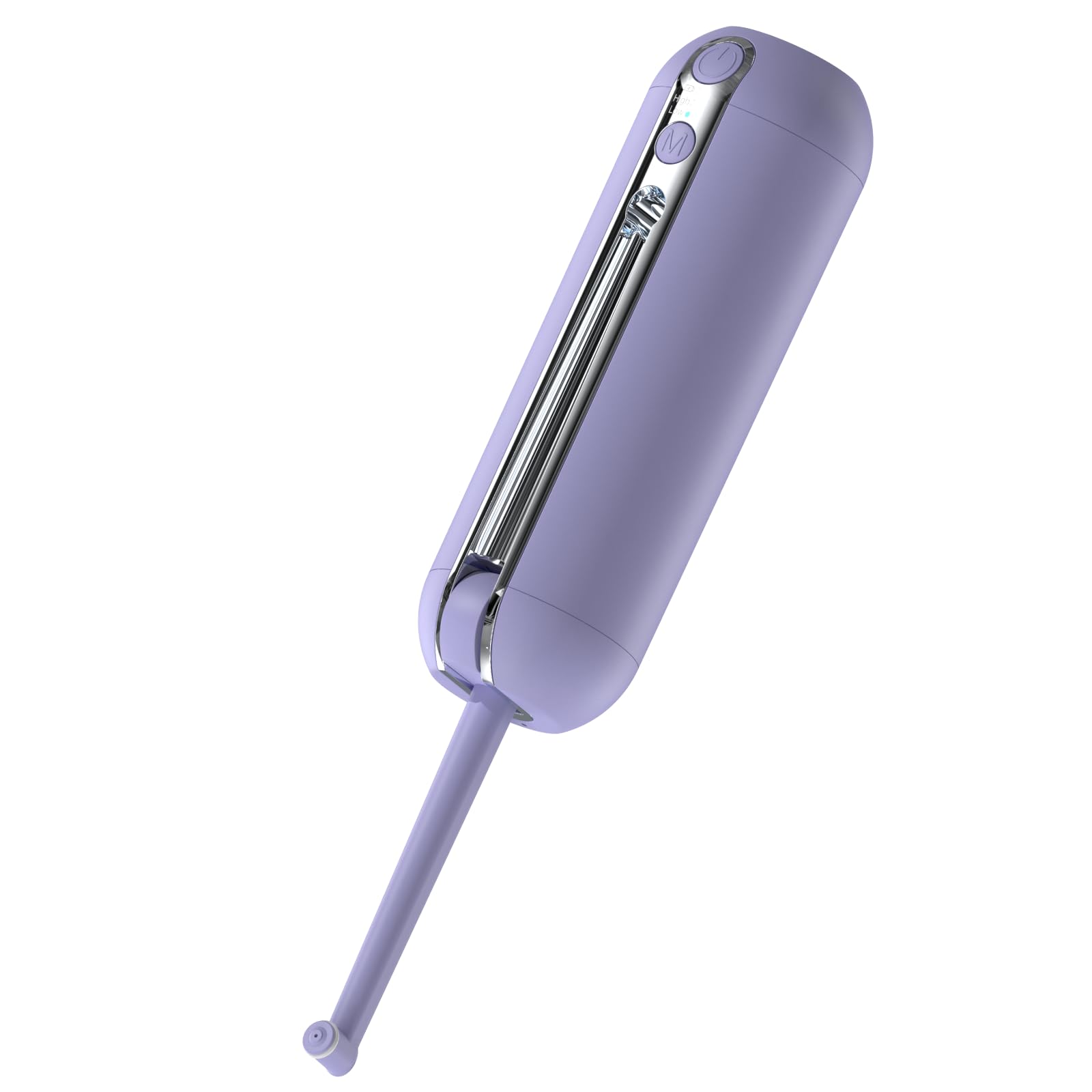 Electrical portable travel bidet sprayer with 200ml water bottle - Premium handheld shattaf for camping, toilet accessories, travel essentials & baby care (Purple)