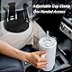 Haoledy Getränkehalter Auto, 2 Stück Becherhalter Auto Universell Selbstklebender Flaschenhalter Dosenhalter Getränke Halter Auto Kaffeebecher Halterung Auto