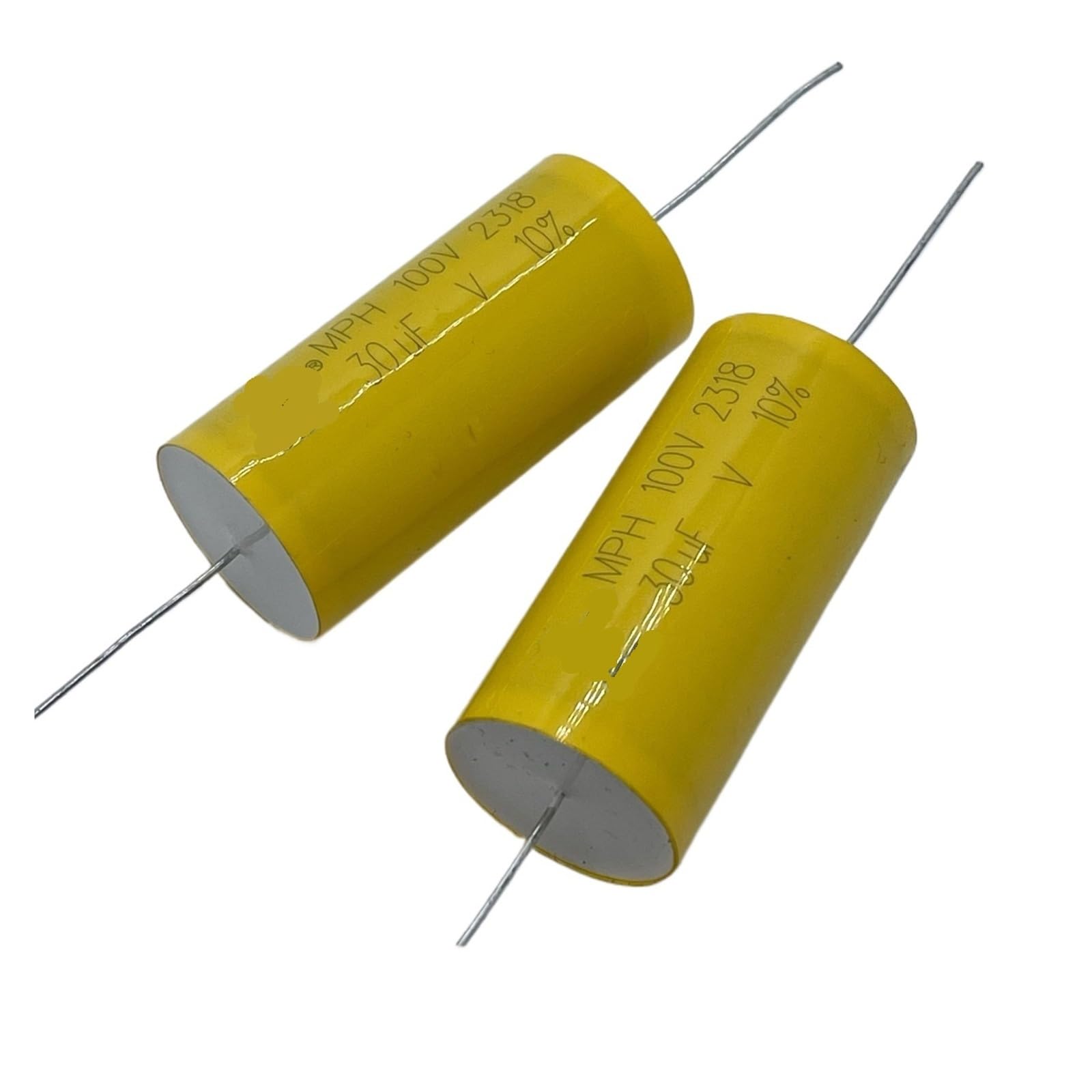 LEOTNNDQ 1pcs 30UF 100V Copper Pin Audio Crossover Capacitors