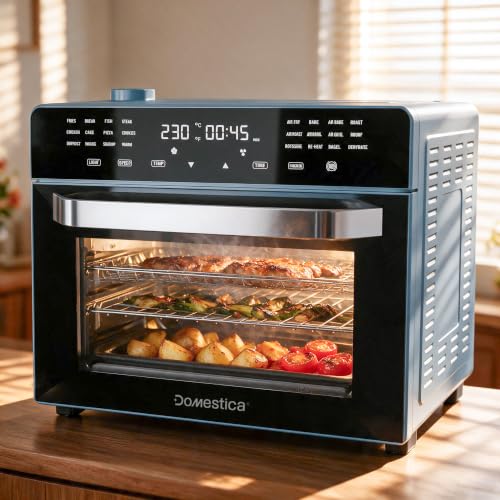 Image of Domestica Elio Pro 24 in 1 Digital Air Fryer Oven & Toaster, 30 L, 1700 W