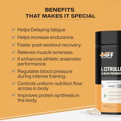 Image of MyFitFuel Citrulline Malate (1500 mg) 180 Capsules