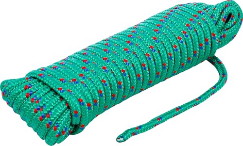 BGS DIY 80806 | Kunststoff-Seil/Allzweckseil | 6 mm x 10 m | grün