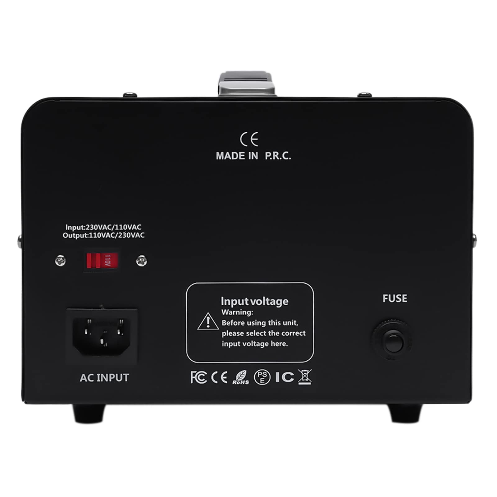 5000W Voltage Converter Transformer Heavy Duty Step Up/Down Convert from 110-120 Volt to 220-240 Volt and from 220-240 Volt to 110-120 Volt with Circuit Breaker Protection