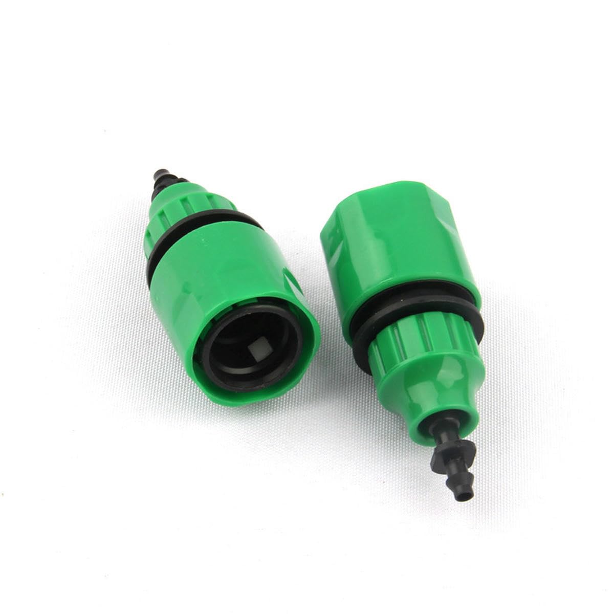 1–50 Sets Schnellkupplungsadapter mit 4/7 mm Schlauchanschluss-Tropfband für die Gartenbewässerung Kunststoff-Schnellanschluss-Kits-50 Sets