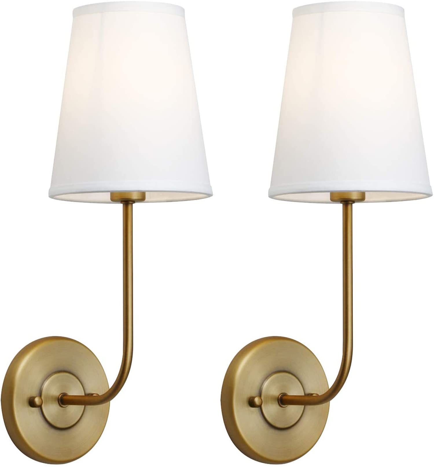 HELCEKOU Set of 2 Battery Operated Wall Sconces with Remote Control Dimmable Lamp Farmhouse Bronze Lights for TV Bedroom Bedside