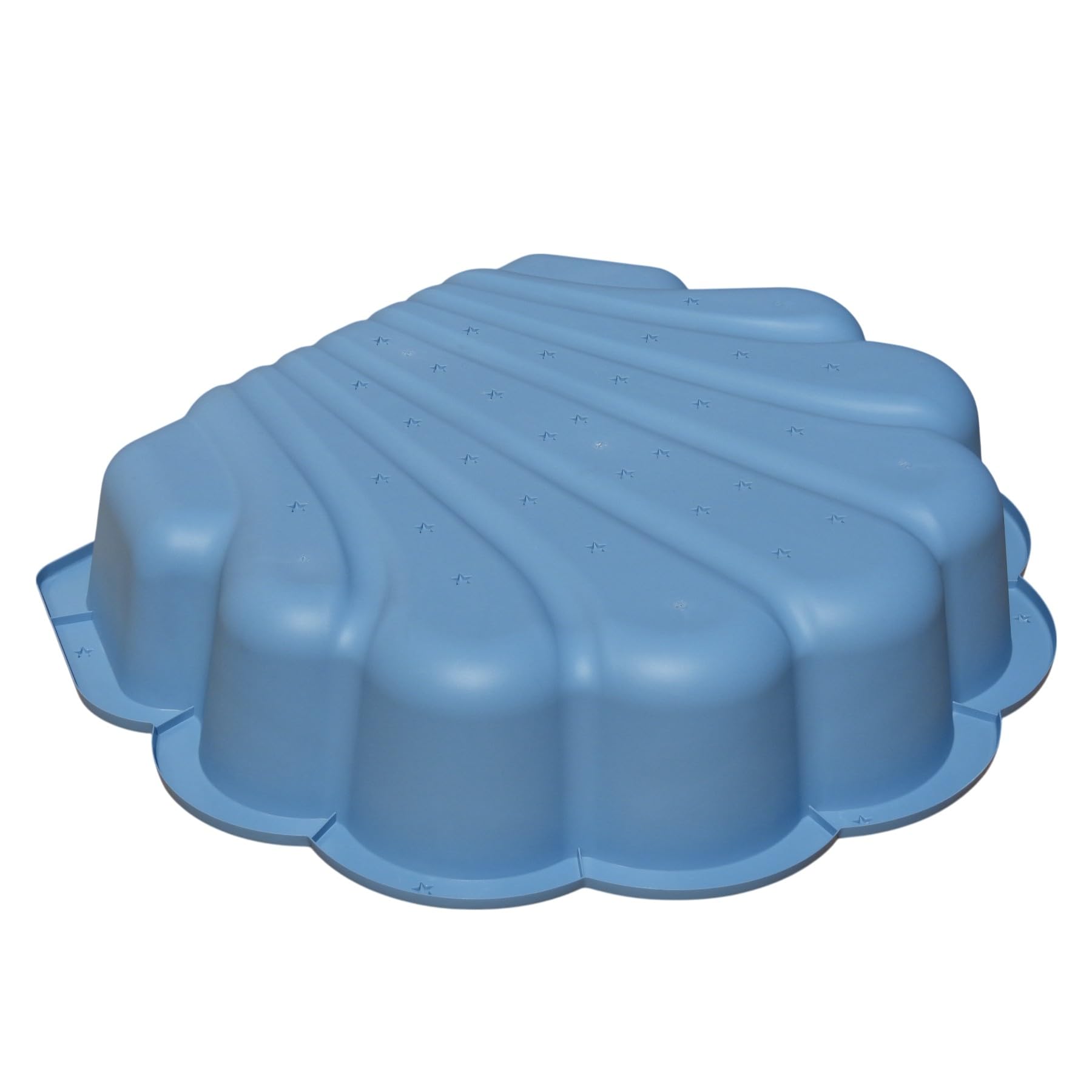 TikTakToo Sand & und Wassermuschel I Sandkasten ohne Abdeckung (1-teilig) (Pastell blau Sterne)
