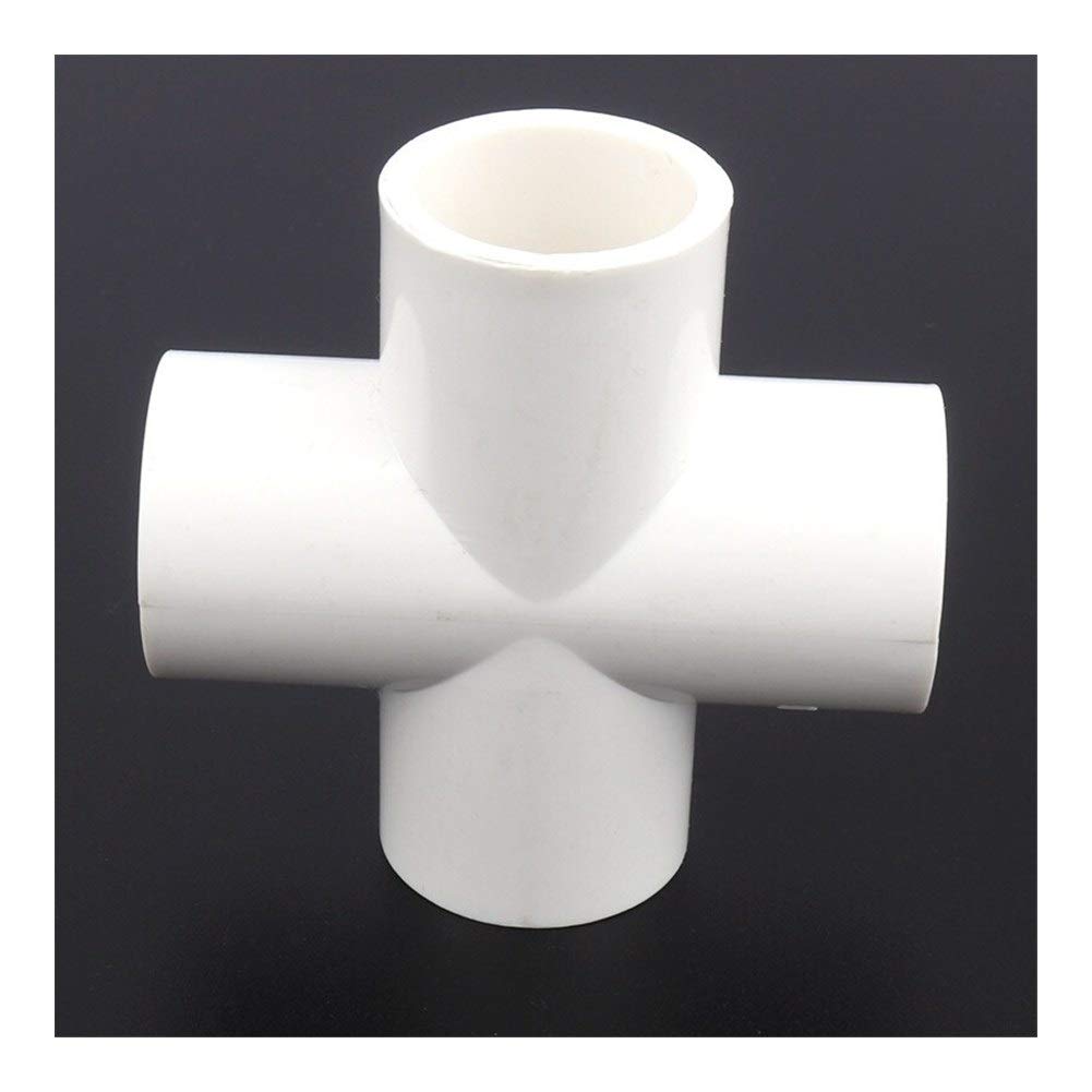 Strumenti di riparazione di tubi Adattatore 12/24 / 48pcs / lot 25 millimetri PVC Croce connettore carro armato di approvvigionamento idrico raccordi sistema di irrigazione Water Garden Connettori tub
