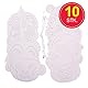 Baker Ross FX556 Regenwald-Tiermasken zum Ausmalen - 10er-Packung, Party-Masken für Kinder zum Basteln