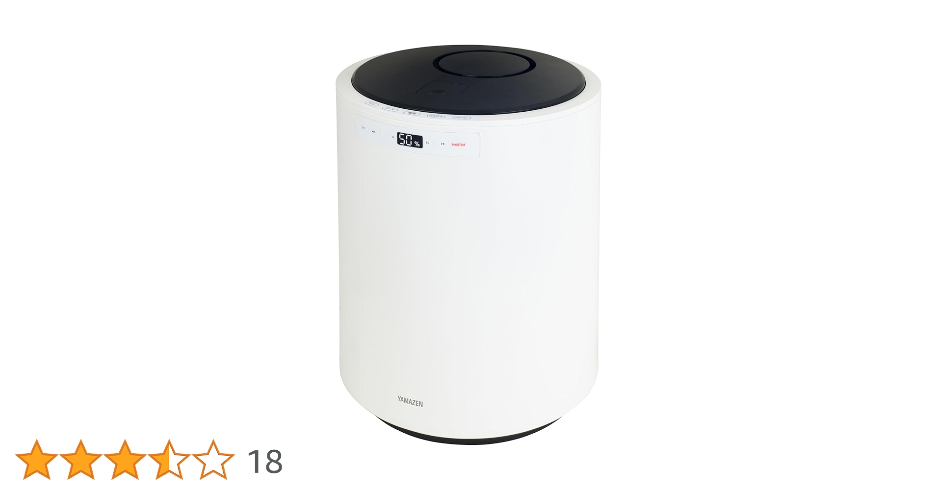 YAMAZEN 置き型加湿器 KSF-M1001(W) Amazon.co.jp: [山善] 加湿器 加熱式 スチーム式 (和室20畳