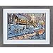 Dimensions Gold Collection Winter Cabin Christmas Cross Stitch Kit Grey 16 Count Aida, 15