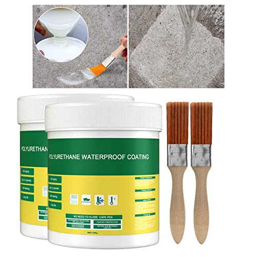 Image of XIRUJNFD Waterproof Insulating Sealant, Invisible Waterproof Anti-Leakage Agent, Waterproof Sealant, Repair Leaks Anywhere in Seconds (100g,2Pc)