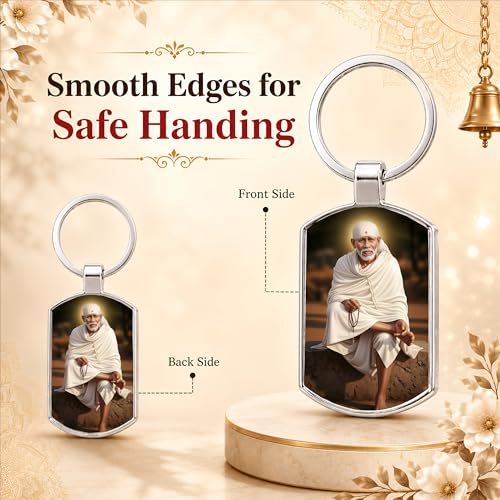 Image of Premium Printed Metal Keychain for Men & Women | High-Definition Artwork Print | Durable Key Ring for Car, Bike, Home & Office Keys | Stylish Decorative Key Holder Gift