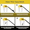 Mouse Trap Bucket - Mouse Traps Indoor for Home - Multi-Catch, Auto-Reset, Humane or Lethal Rat Trap - ABS Material - 5 Gallon Bucket Compatible-4pc #1