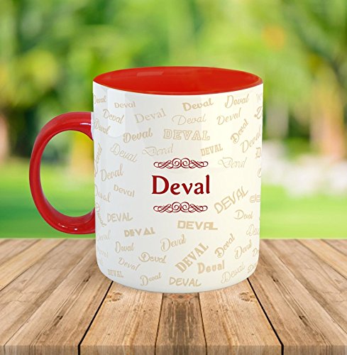 FurnishFantasy™ Ceramic Mug - My Name is Deval