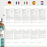 Glucosamin Chondroitin MSM Hochdosiert | 180 Kapseln | 3 Monate Vorrat | Kollagenbildung für Knochen & Knorpelfunktion | Mit Kurkuma, Ingwer & Hagebutte | VitaBright