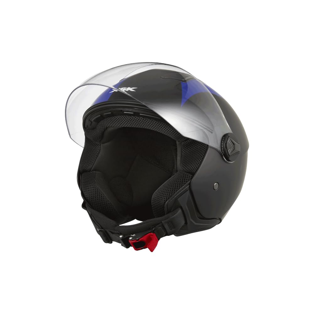 KSK Jet Z ONE Jet Helmet White & blue
