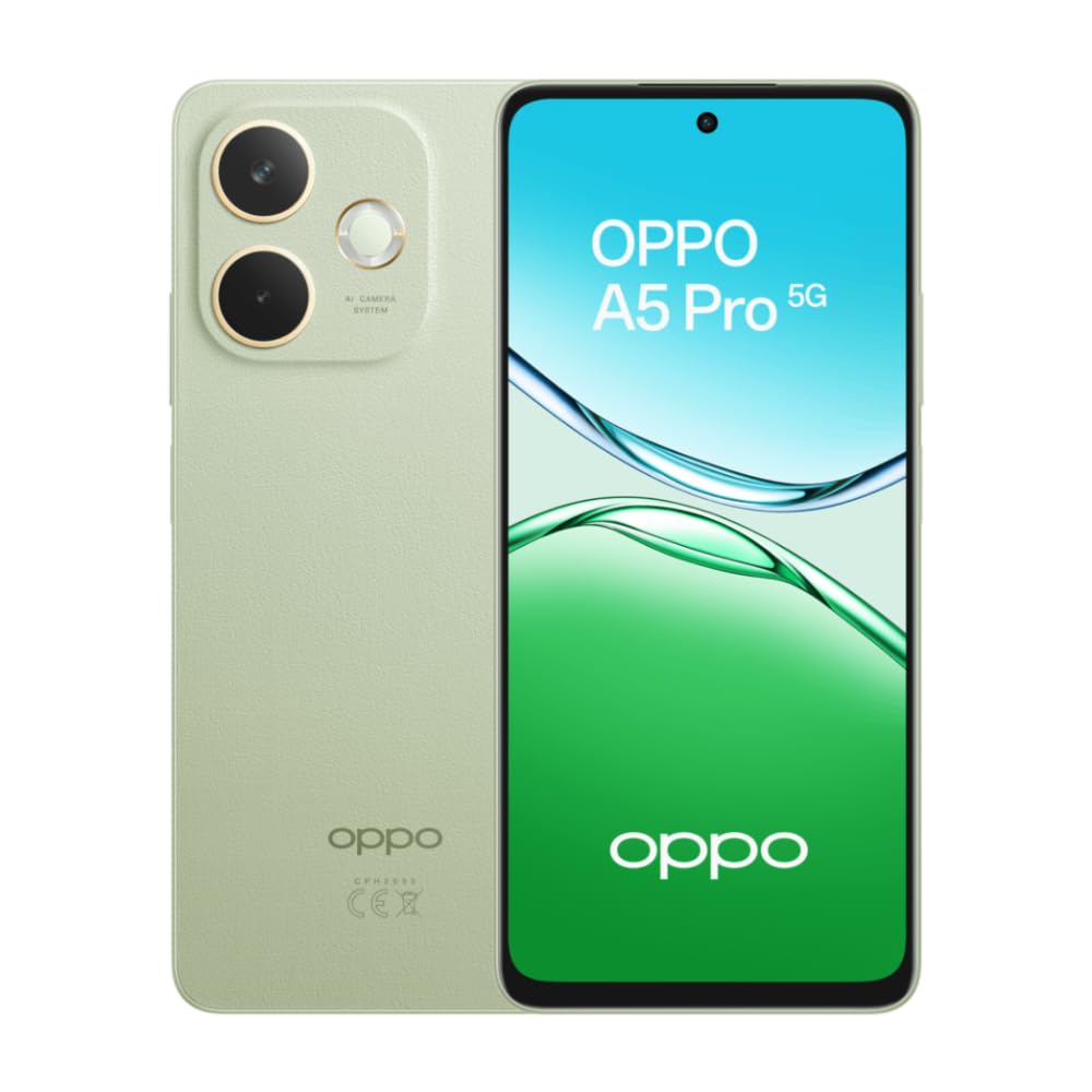 OPPO A5 Pro 5G 8+256GB - Olive Green - CPH2695-Green: Amazon.co.uk