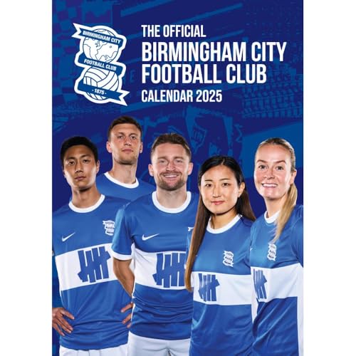 Official Birmingham City A3 Calendar 2025