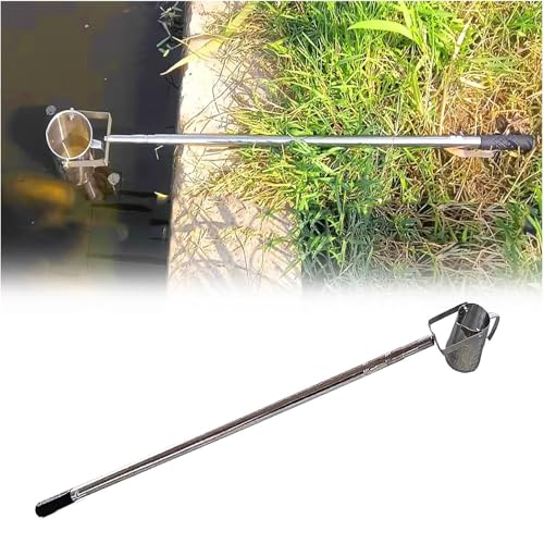 Échantillonneur d'eau pour eaux usées étangs et rivières à perche extensible - 2
