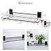 PYBTOOL Slatwall Shelves and Hooks, 24 Inch, Industrial Style, 2 Count, Garage Slatwall Storage System