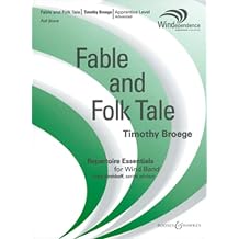 Fable and Folk Tale wind band. Partition et parties.