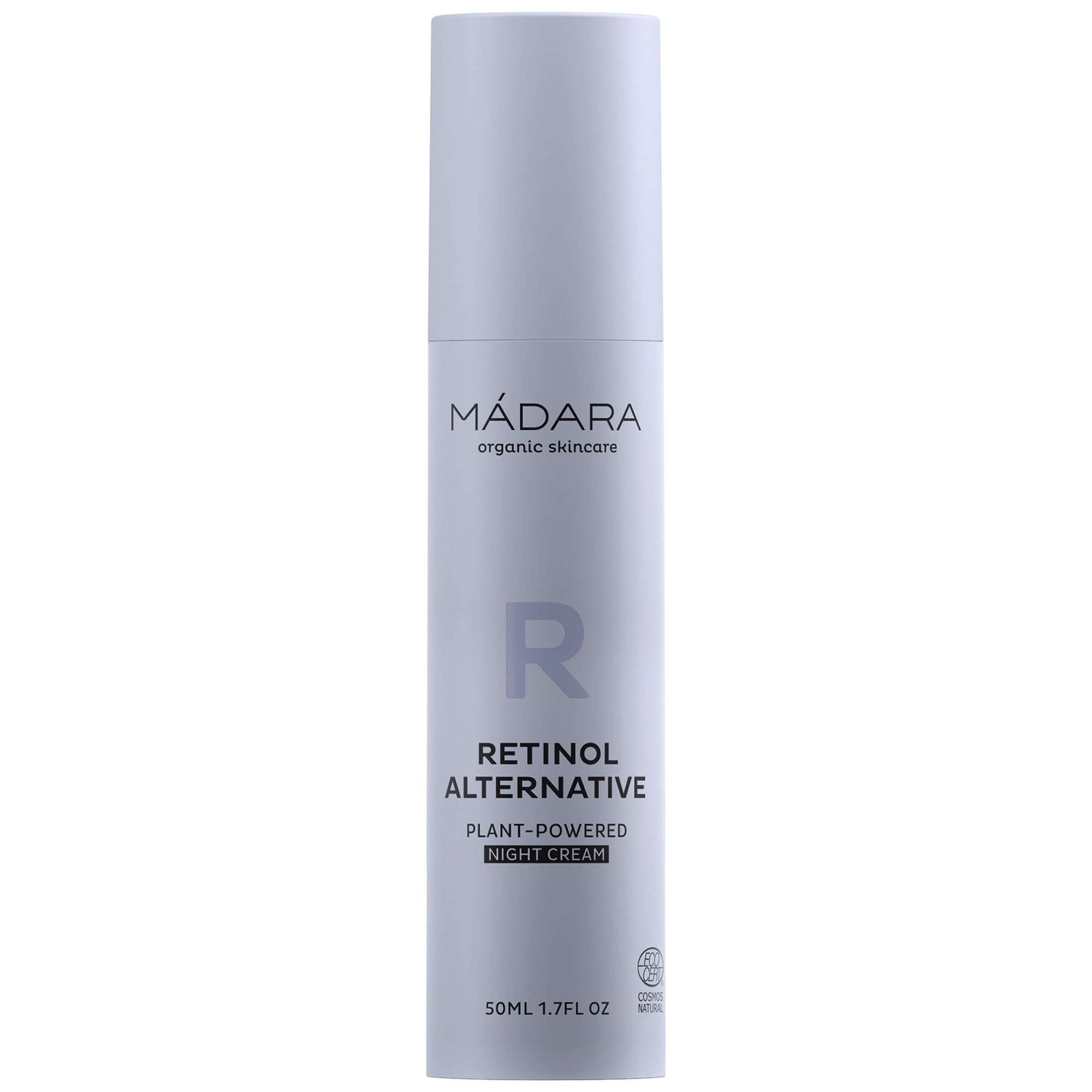 MÁDara Retinol - Crema Da Notte Alternativa Alle Erbe, 50 Ml, Idratante Anti-Invecchiamento, Con Bidet Pilosa E Acqua Di Betulla, Leviga Rughe, Linee Sottili, Elasticità, Vegano-image