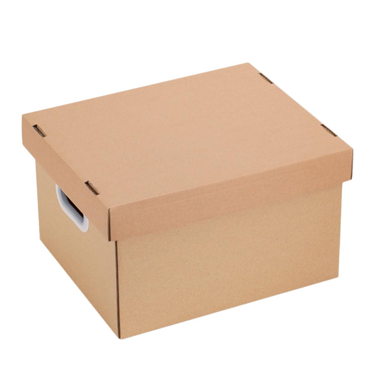 Zerodeko Caja de Almacenamiento para Documentos Archivador Portátil de Papel Tapa Organizador de Archivos para Oficina para Archivo y Almacenamiento Casa