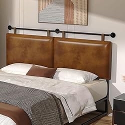 Wall mounted floating headboard 