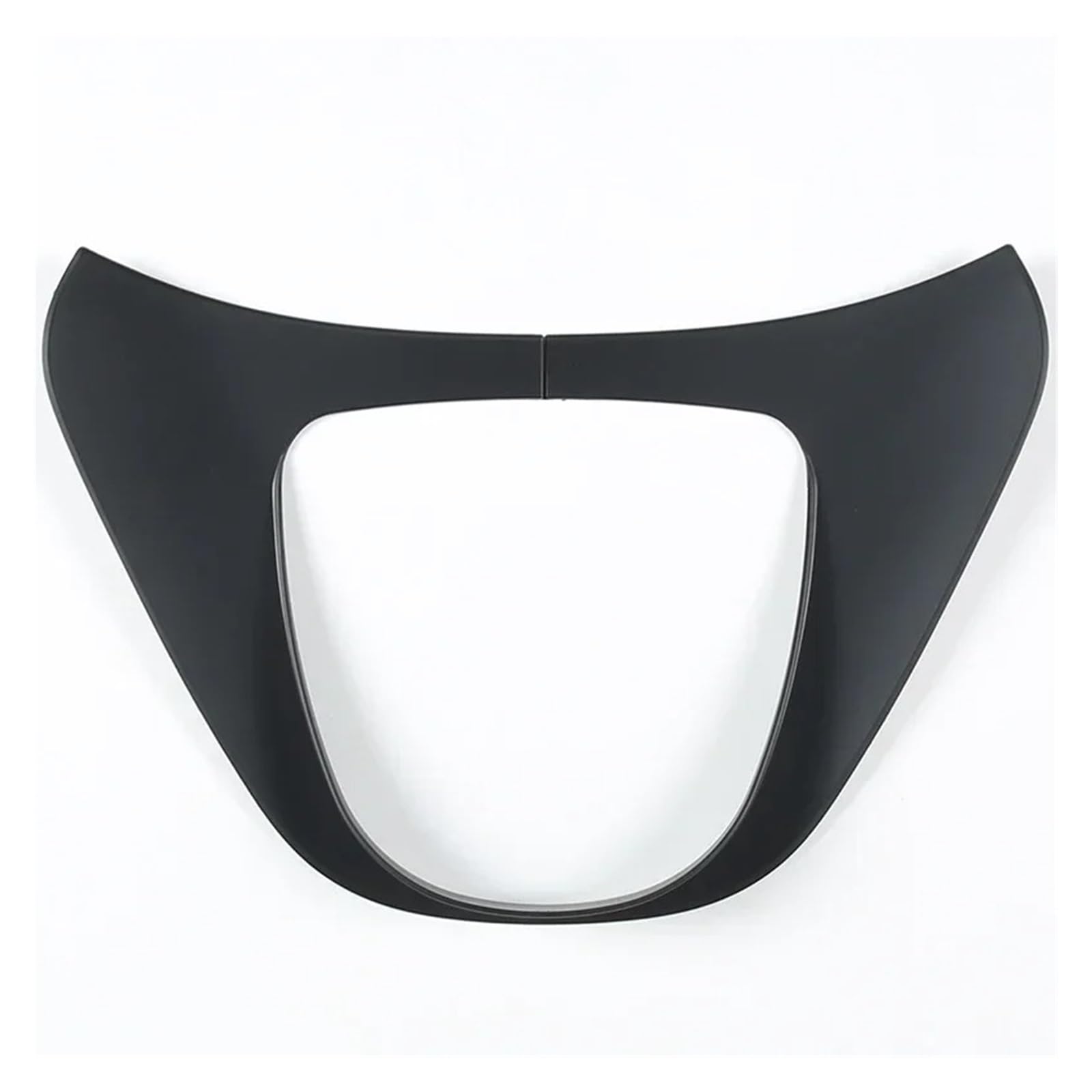 for Benz V Class 2015-2022 ABS Carbon Fiber Car Central Control Multimedia Panel Trim Stickers Center Console Trim(Matt Black)