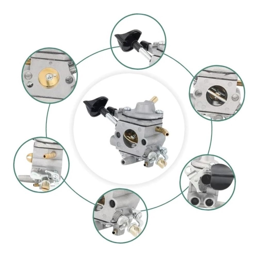 Kit di rialimentazione del carburatore del filtro dell'aria del carburatore BR600 adatto for BR500 BR550 BR600 BR 600 BR700 Parti for attrezzi da giardino for la pulizia