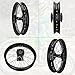 XIKOBY 1.85x14 Rear Wheel Rim and 12mm Bearings Strip Kit fit 90/100-14 3.00-14 14 Inch Dirt Pit Bike Tire KLX125 KX85 TTR125 YZ80 RM80 Taotao DB17 SR150 DR90 Apollo 125 Motorcycle Parts (15mm Axle)