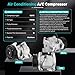 Farrme A/C Compressor Fit for Honda Accord 2003-2007 2.4L L4 AC Air Compressor with Clutch CO 28003C Automotive Replacement AC Compressor with Clutch 38800RAAA01, 38810RBA006, 10345430, 140155