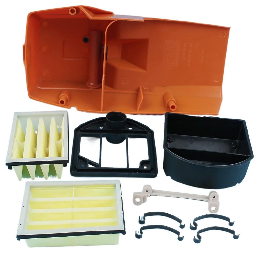1 Juego de Soporte Clip Filtro Aire Tapa cilíndrica Motor Superior for Motosierra 268 272 XP #503406001 Motosierra Gasolina