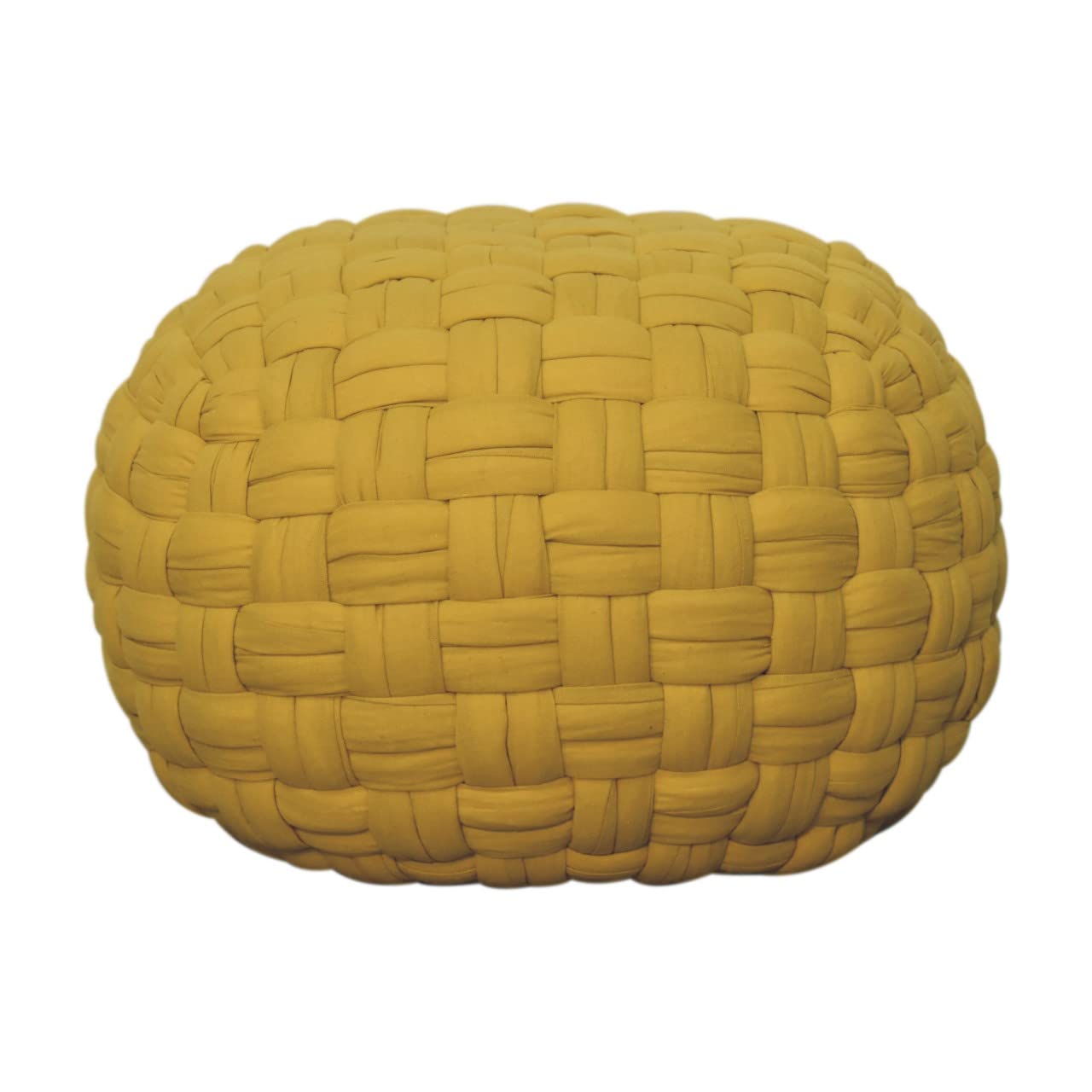 Artisan Furniture Tube Pouffe Mustard