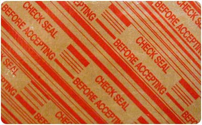 Scotch 3779 Security Message Box Sealing Tape, 72 mm Width, 100 m Length, Clear (Pack of 1)