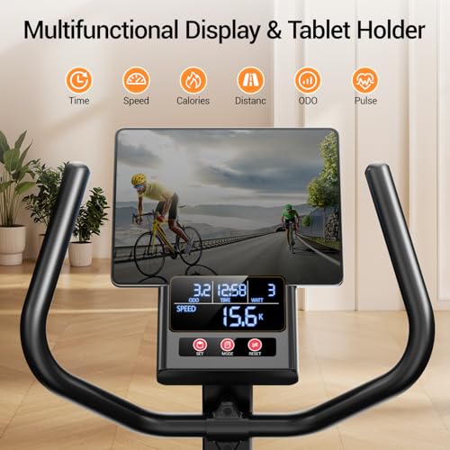 Magnetic Folding Exercise Bike