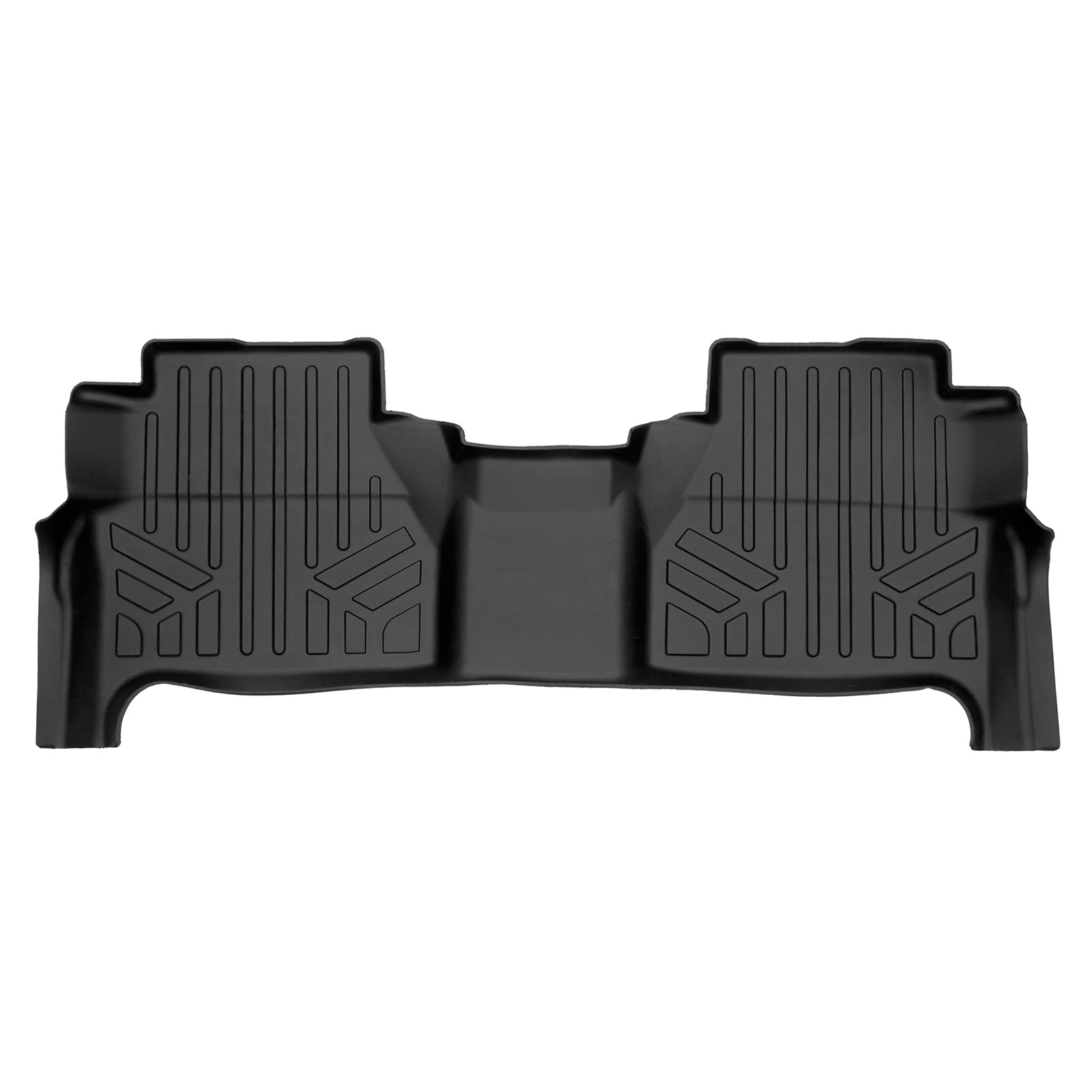 Photo 1 of SMARTLINER Custom Fit Floor Mats 2nd Row Liner Black Compatible with 2022-2023 Nissan Frontier 