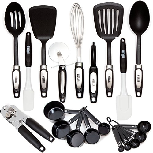 HULLR 20-Piece Premium Cooking Kitchen Utensils Tool & Gadget Set