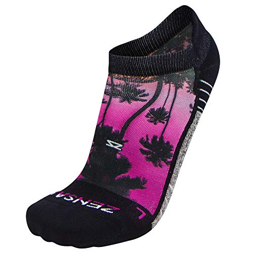 Image of Zensah Limited Edition No-Show Running Socks - Anti-Blister Comfortable Moisture Wicking Sport Socks for Men and Women